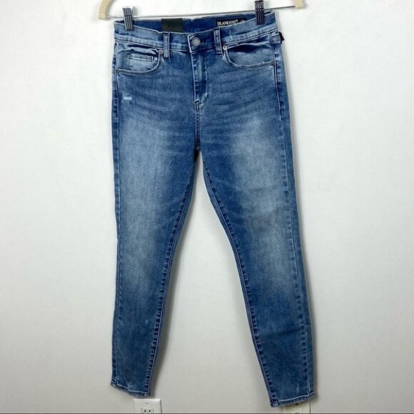 NWT Blank NYC Bond Mid Rise Skinny Jeans Size 27 New With Tags Denim Minimal - Picture 15 of 15